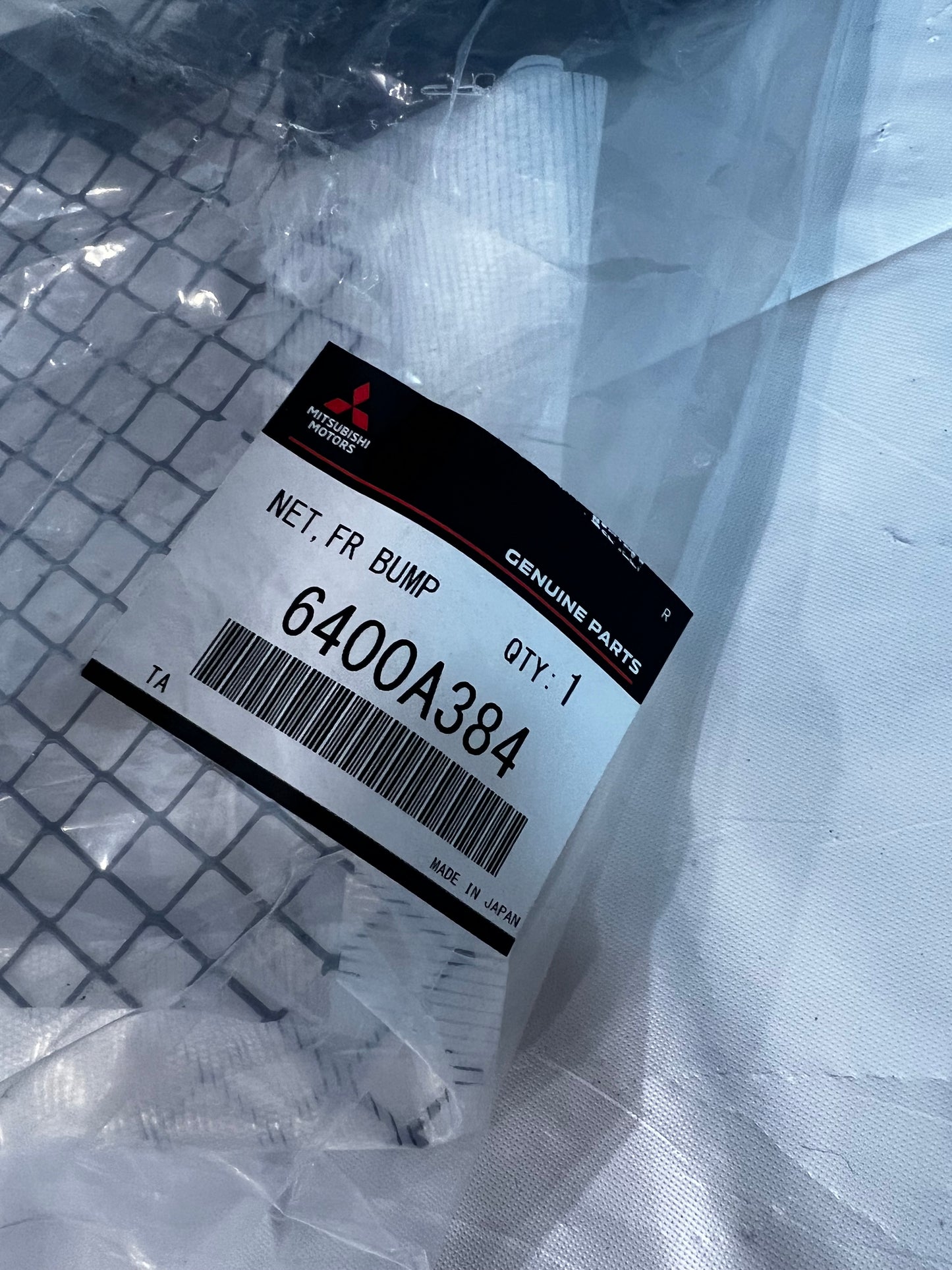 Lancer Evolution 9/9mr lower centre mesh brand new genuine Ct9a-Ct9w.