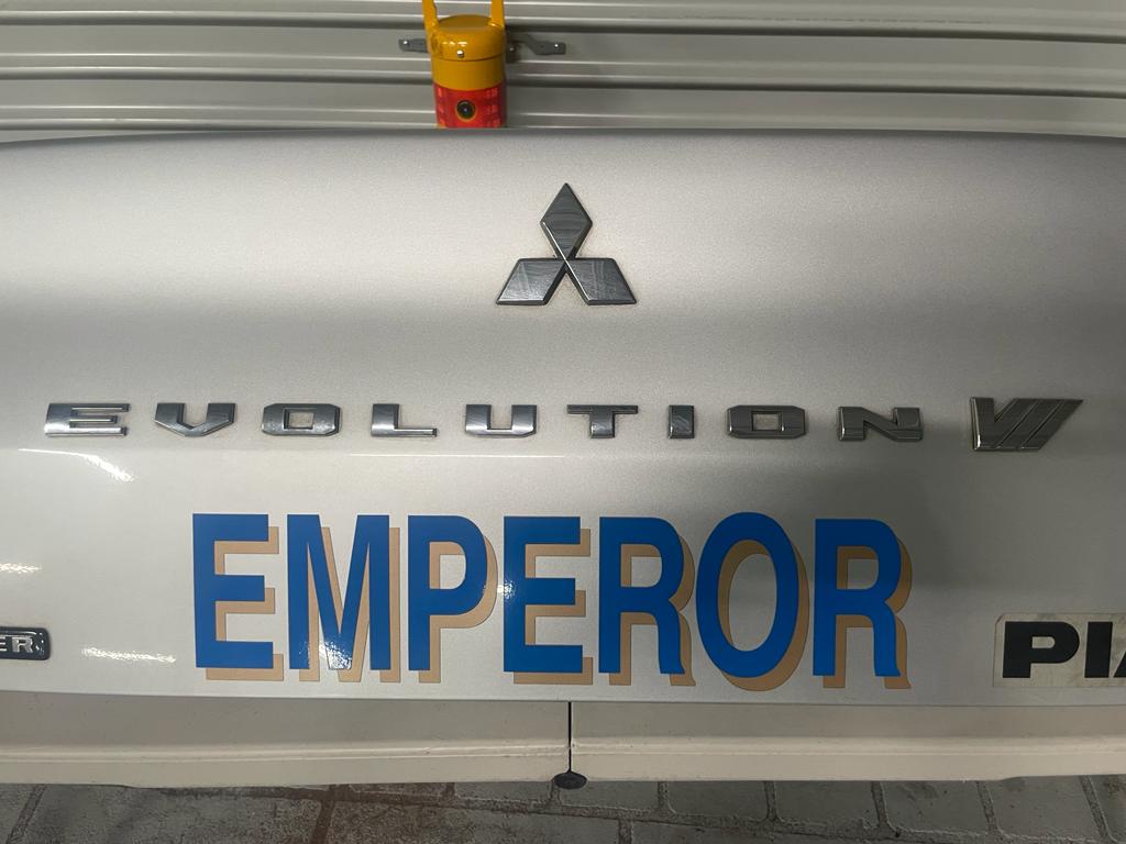 MITSUBISHI LANCER Evolution 7 boot lid - genuine used item - images show condition - sold as is.
