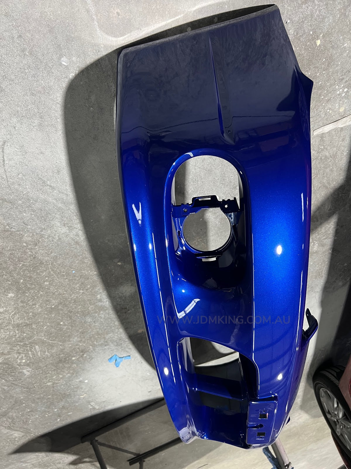 S15 Freshly painted oem bumper bar. Ready to bolt up and go. OEM TV3 BLUE (used)