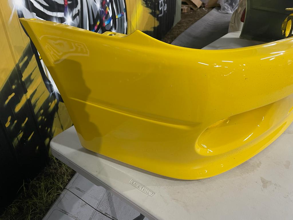 S15 Freshly painted oem bumper bar. Ready to bolt up and go. OEM YELLOW. (used)