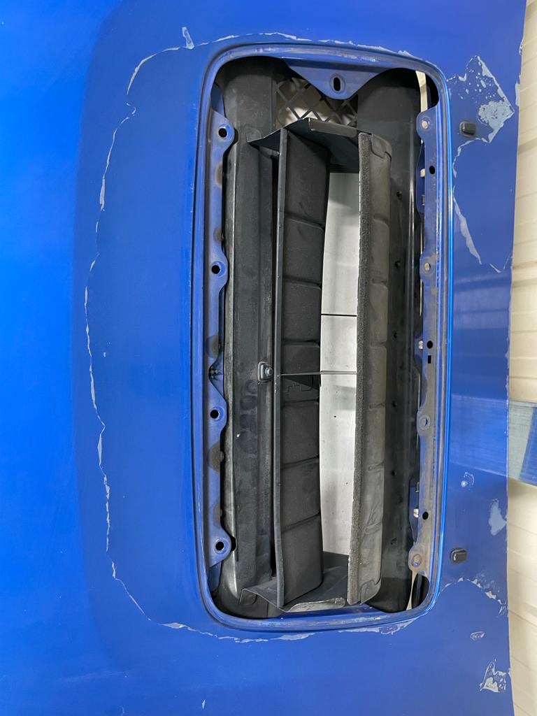 GDB Blobeye Sti Genuine Alloy Bonnet - used condition - NO SCOOP