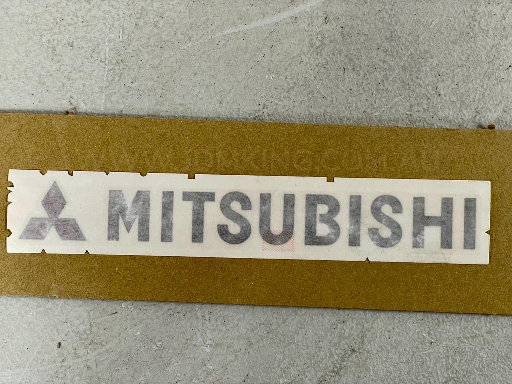 MITSUBISHI LANCER Evolution 3 boot decal (Mitsubishi) 1 piece.