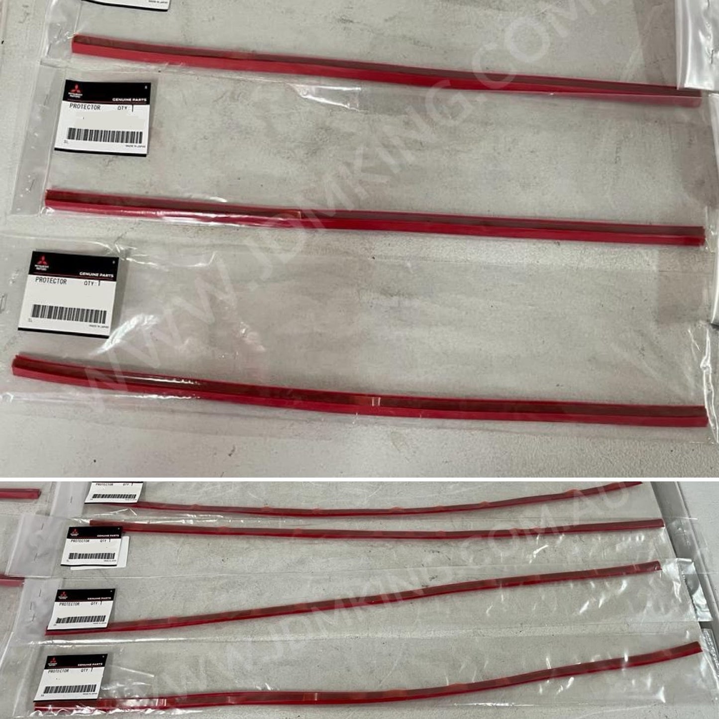 Rear quarter arch moulds (KIT) 4 Pieces.