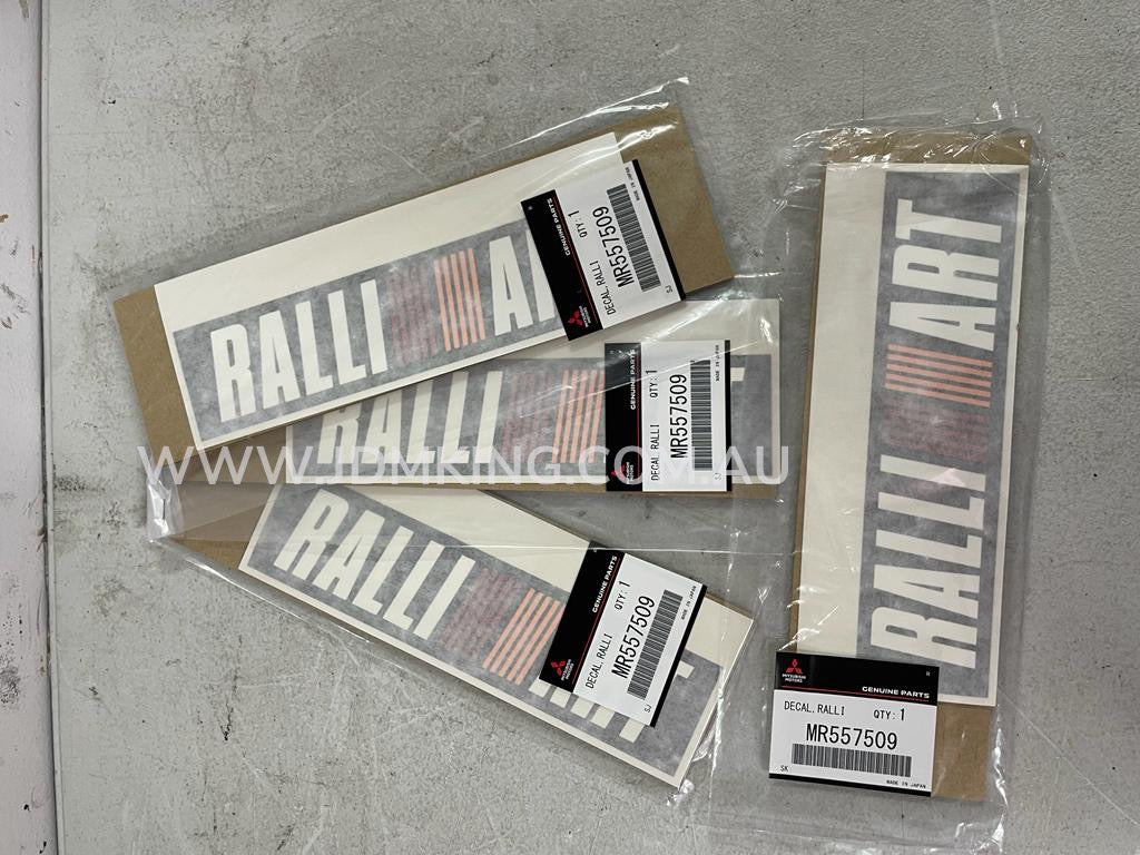 Tommi Makinen Rear bar decals (Single) 2 needed per car