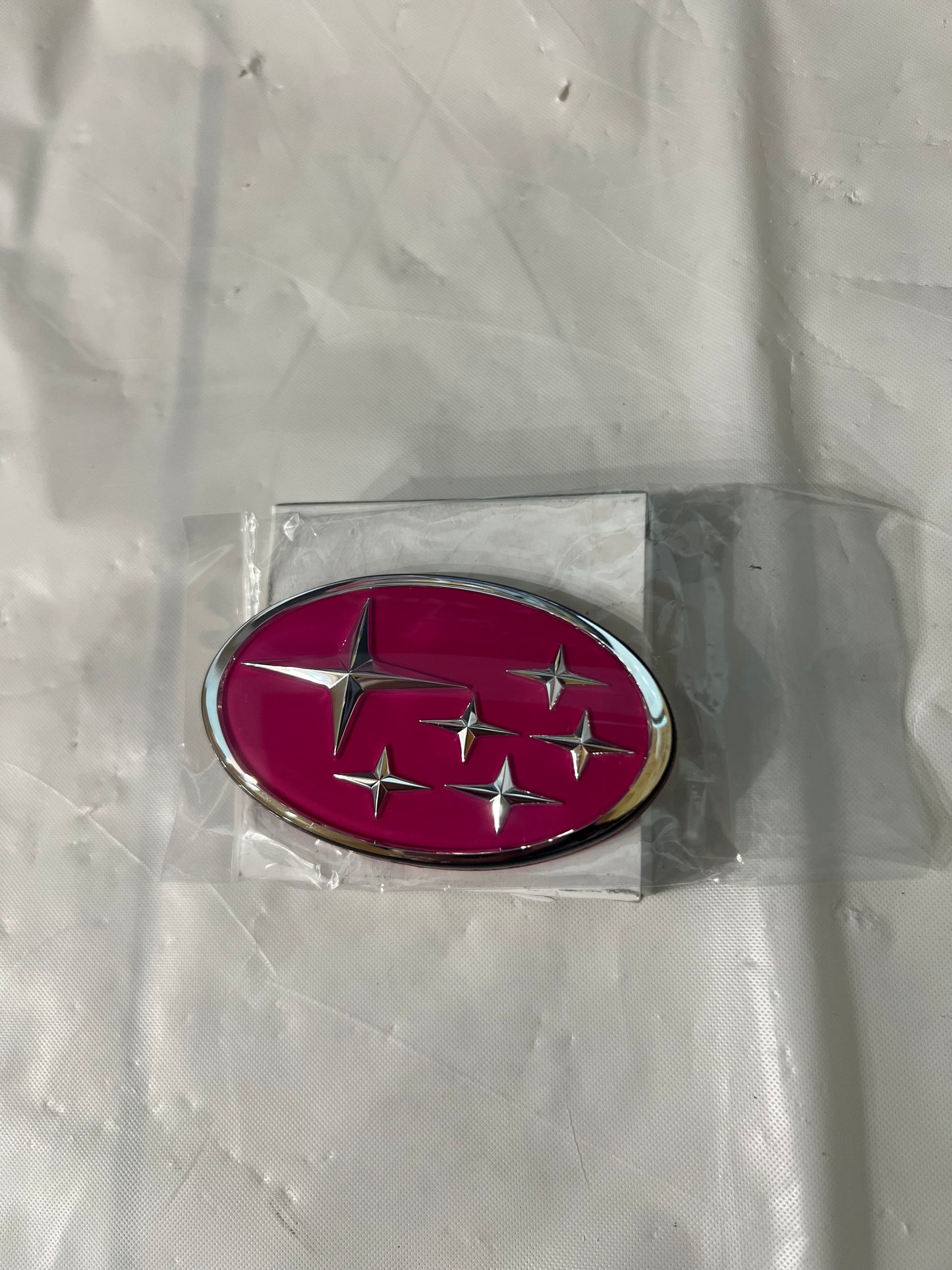 Subaru WRX Gc8 Cherry Blossom Grille Badge Brand New.