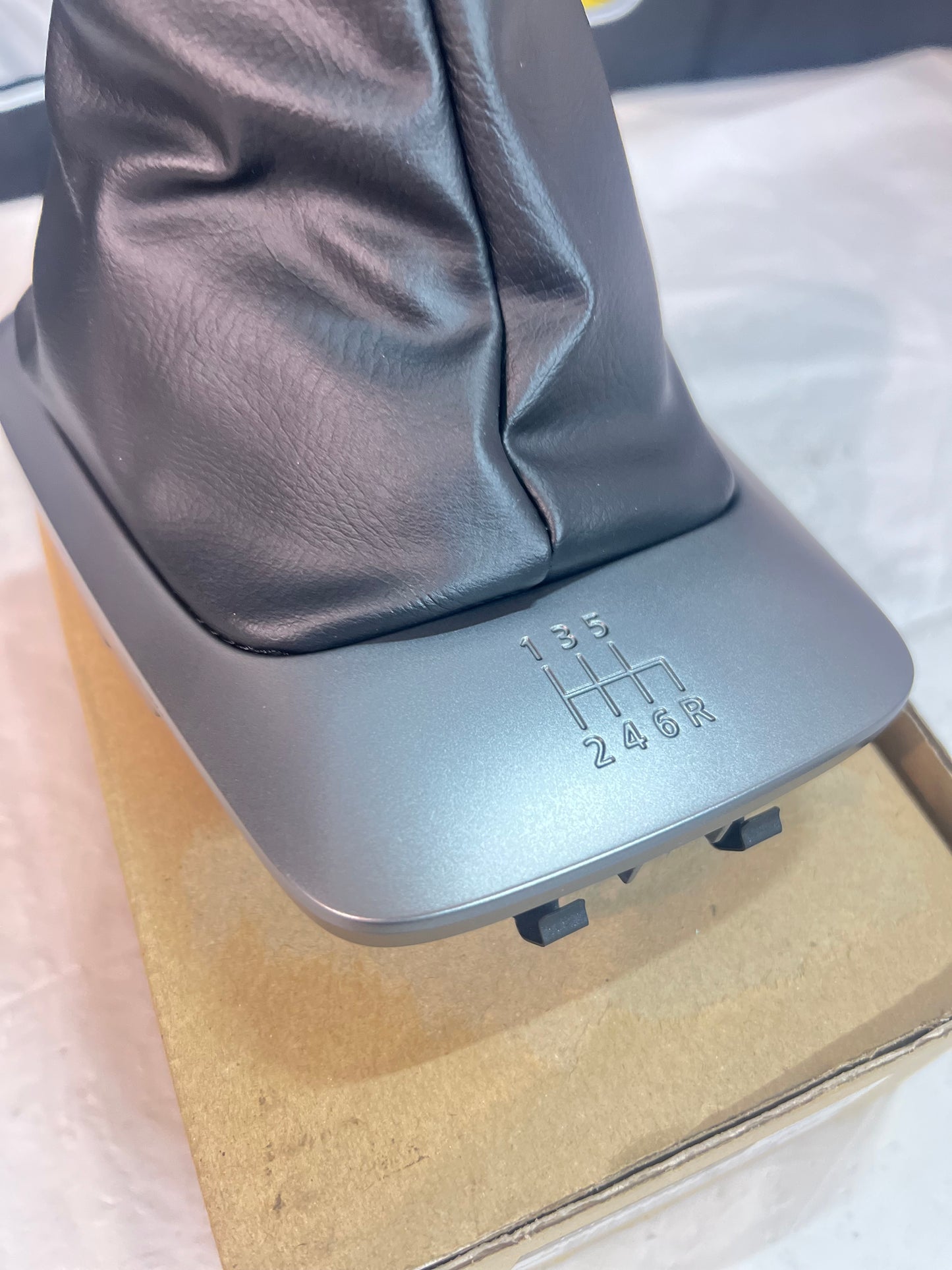 Nissan Silvia S15 200SX GT 6 Speed Shifter Boot Surround (Silver)