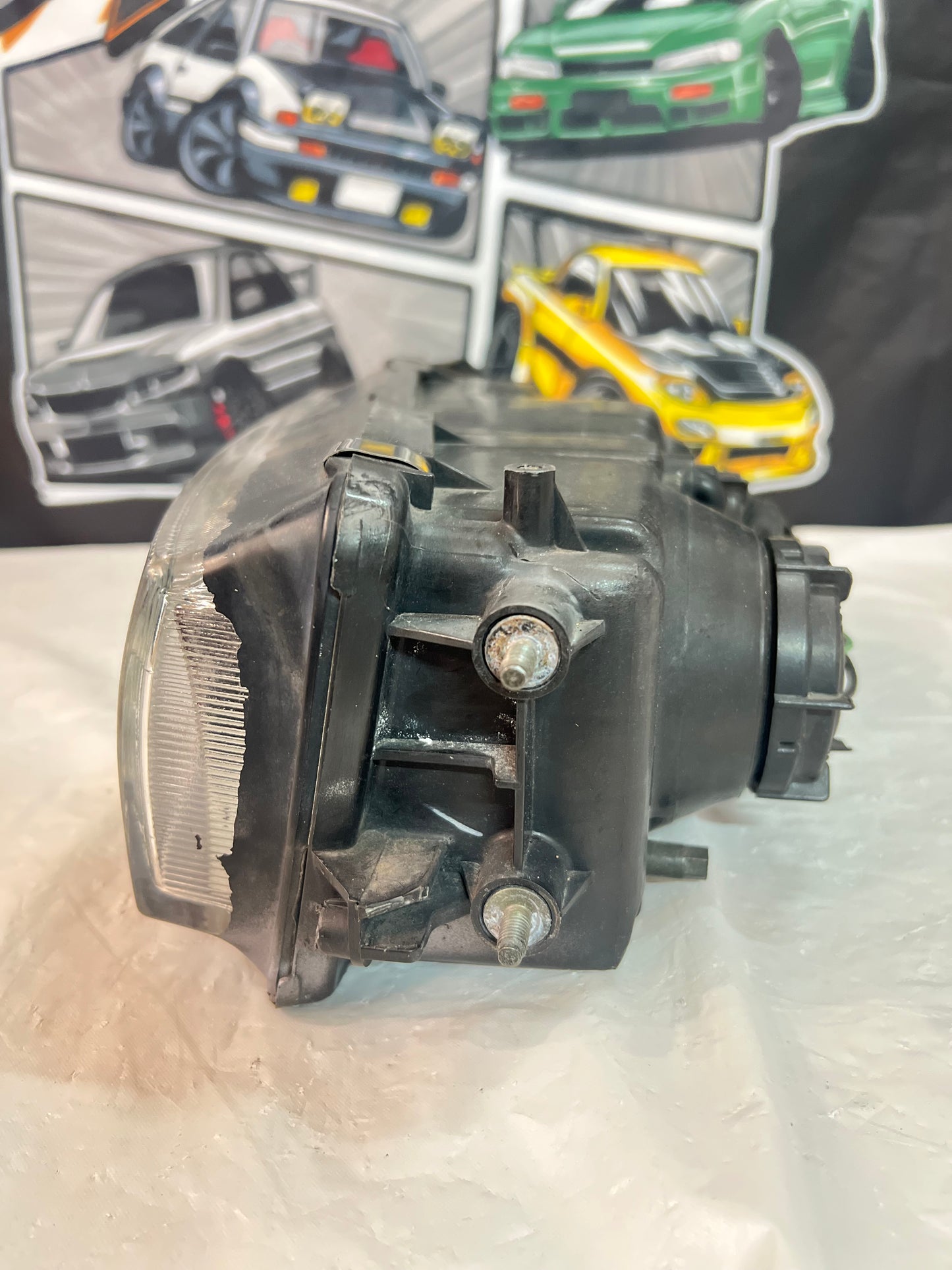 Nissan Silvia S13 Passenger triple projector headlight