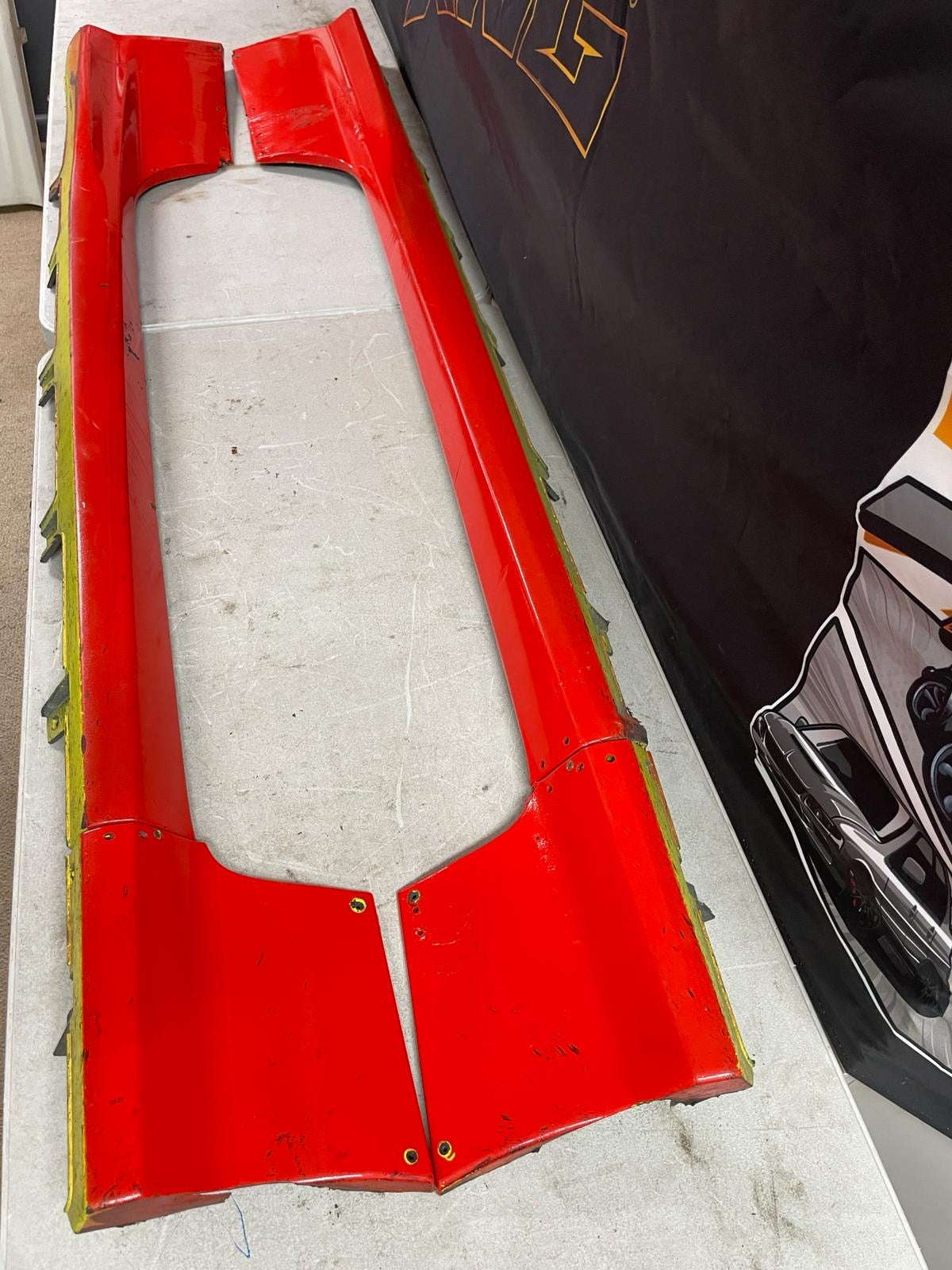 Nissan Silvia S15/200sx Aero Genuine side skirts (2 piece)