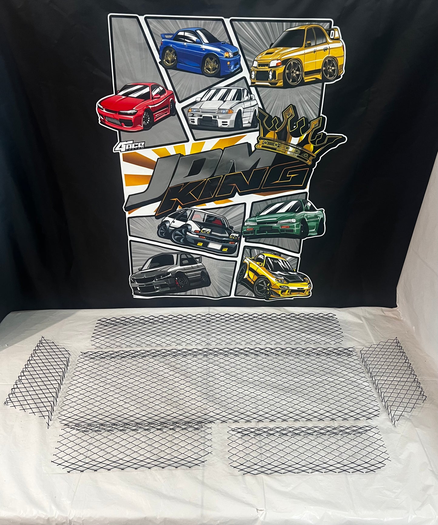 Nissan Skyline Bnr34 Z Tune front bar mesh (brand new)