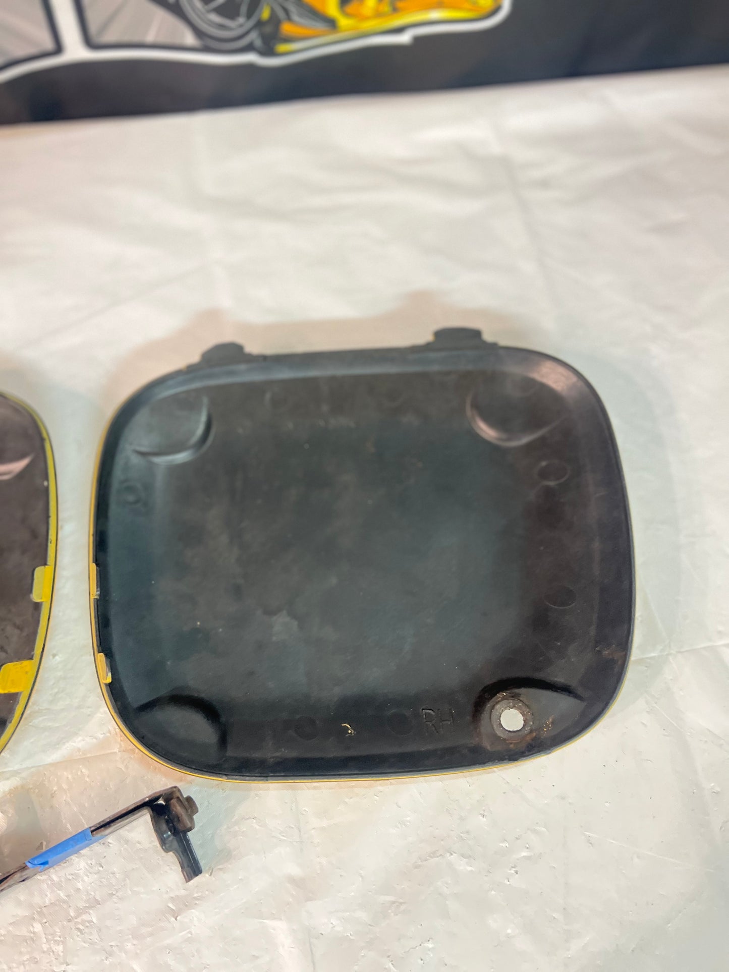 Subaru Impreza Wrx Sti Fog light Covers Suite Club Spec Models Also. (LH & RH) Used.