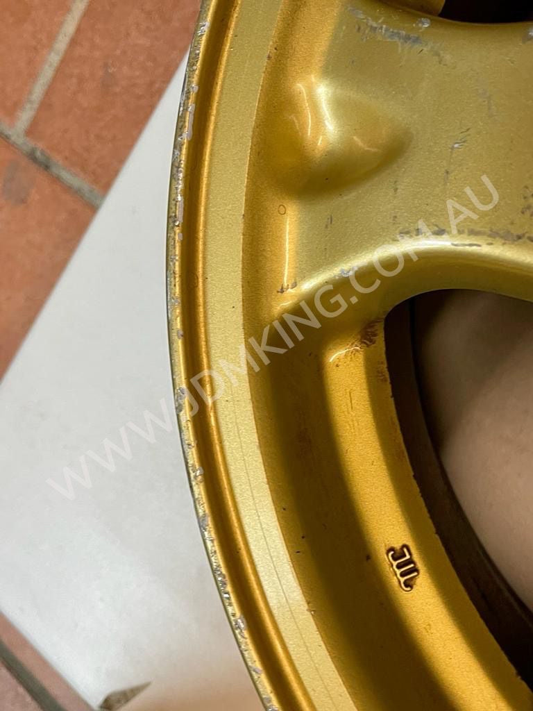 Subaru WRX Gc8 sti oem gold wheels