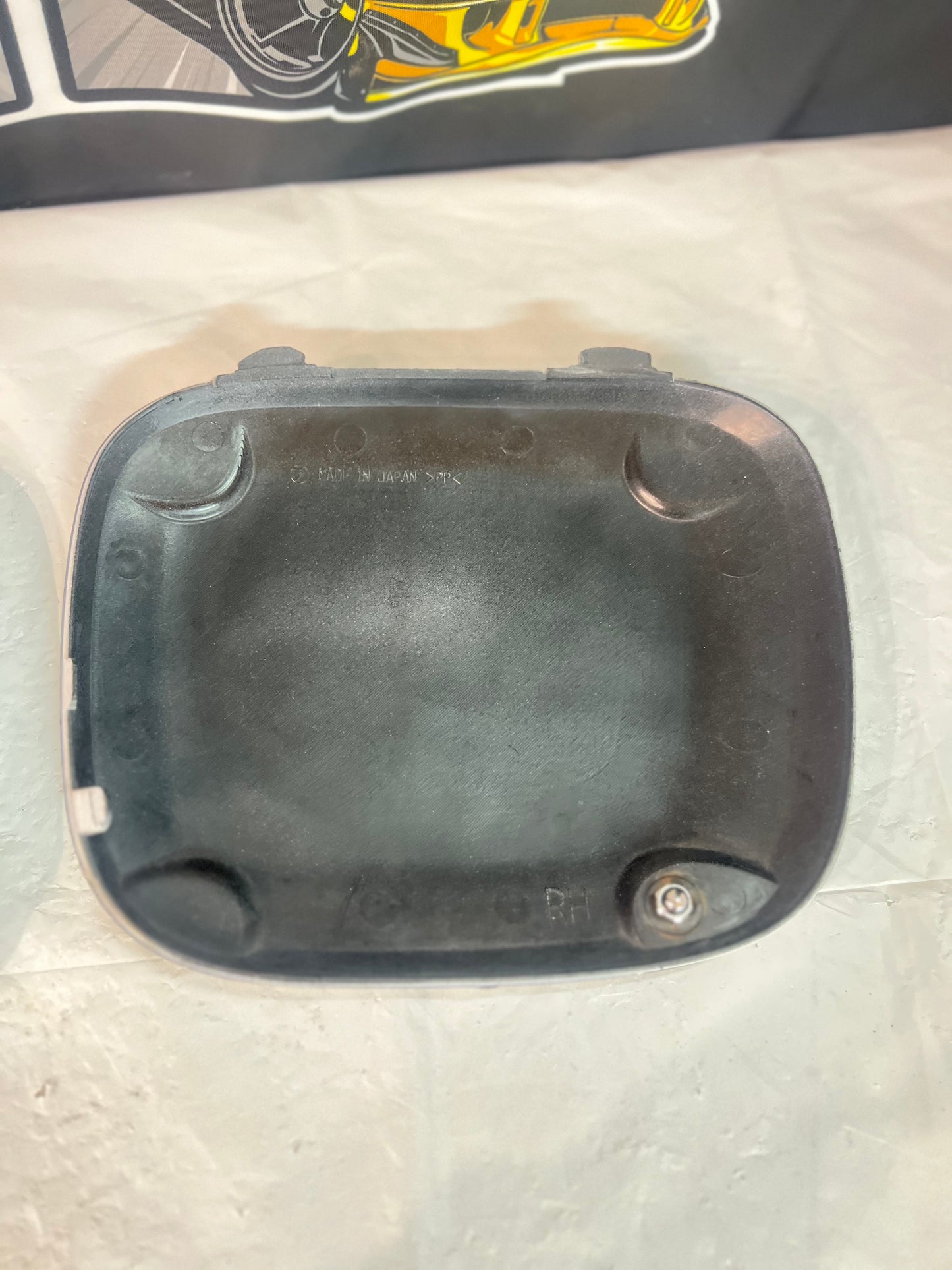 Subaru WRX Sti Bugeye 01-02 Version 7 fog light covers genuine LH & RH (used)