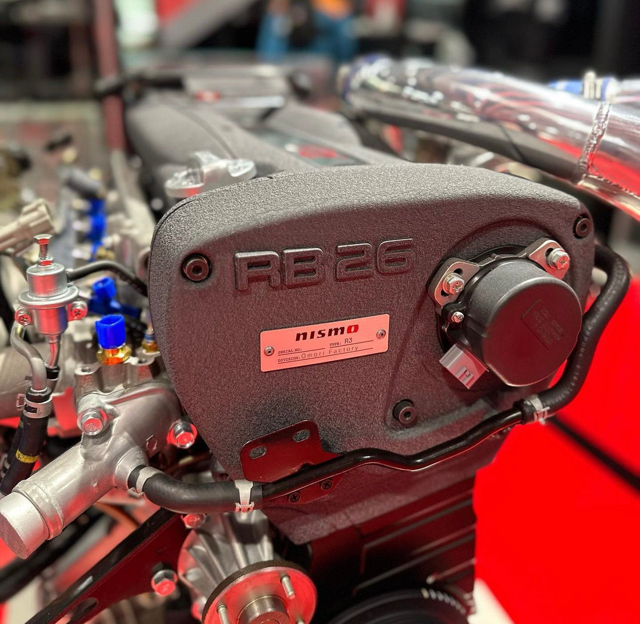 Nismo RB26dett R3 valley cover (BADGE)