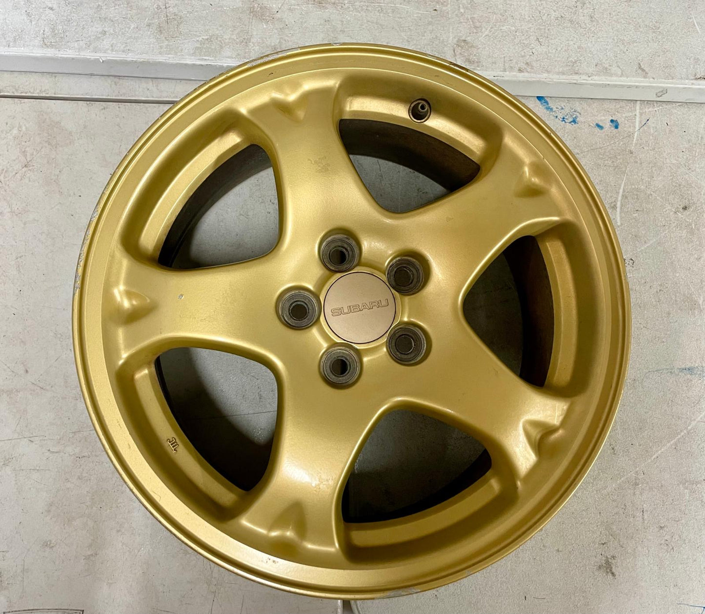 Subaru Impreza WRX GC8 STI OEM WHEELS (Gold) 5x100