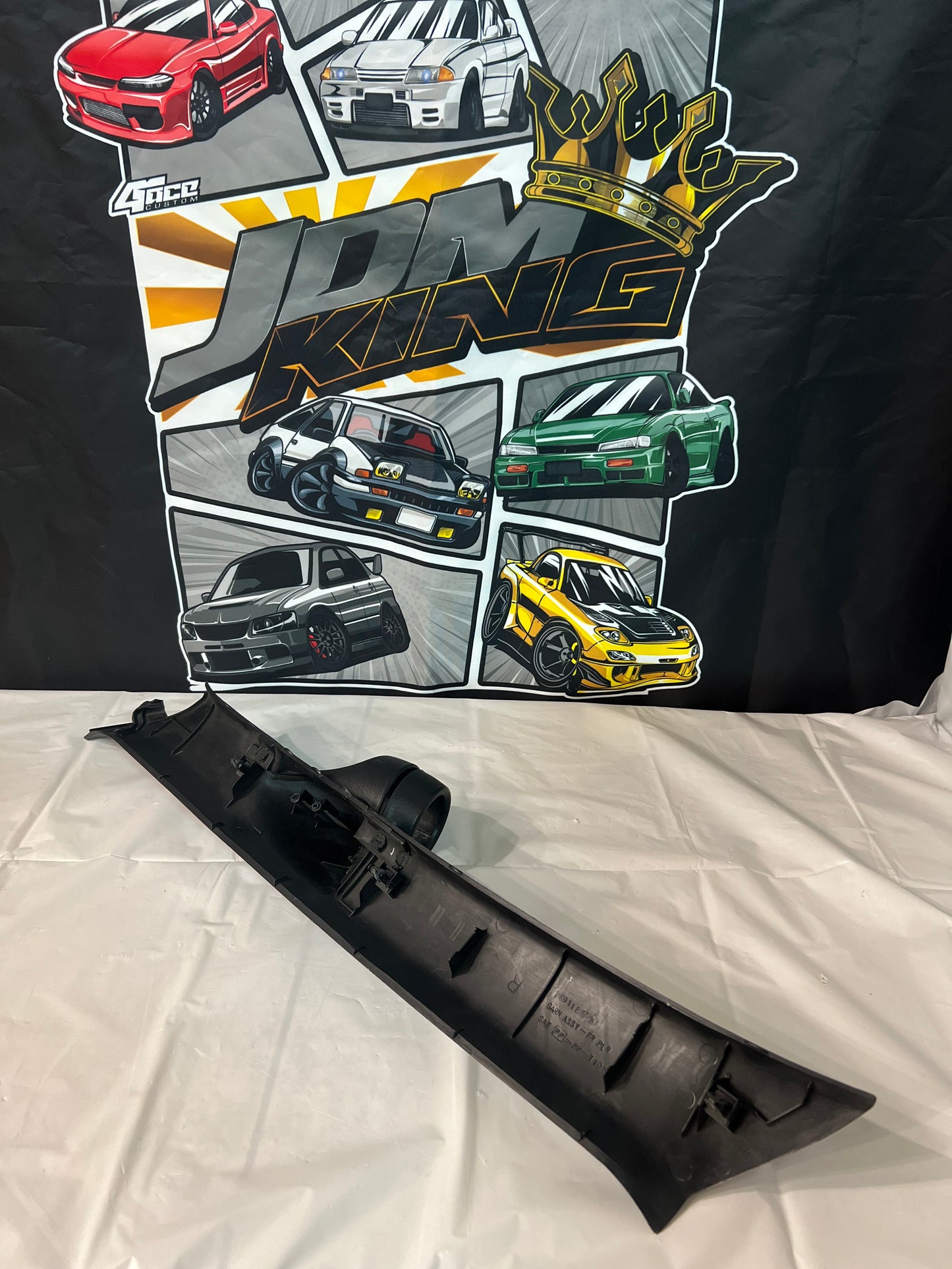 Nissan Silvia S15 - Option B A Pillar gauge trim - Oem.
