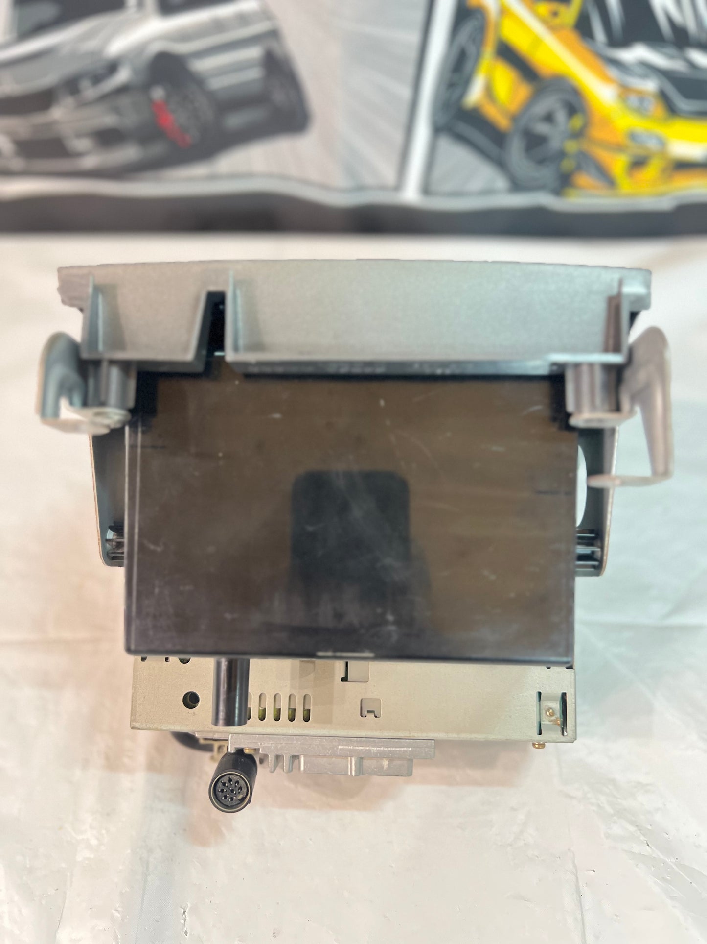 Nissan Skyline Bnr34 oem CD/MD PLAYER + pocket + brackets.