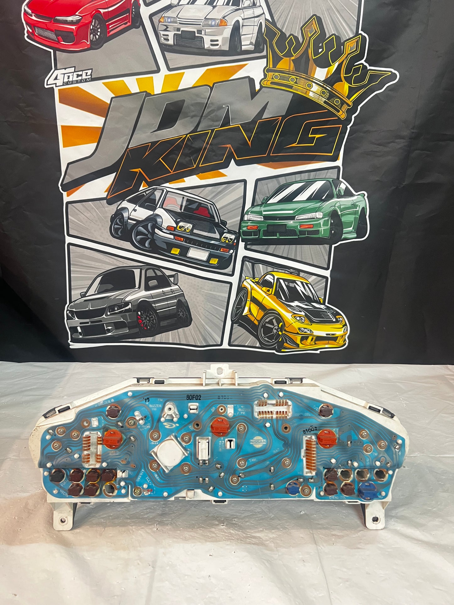 NISSAN SILVIA S14 200sx JDM SERIES 2 CLUSTER (white face) 87,927km