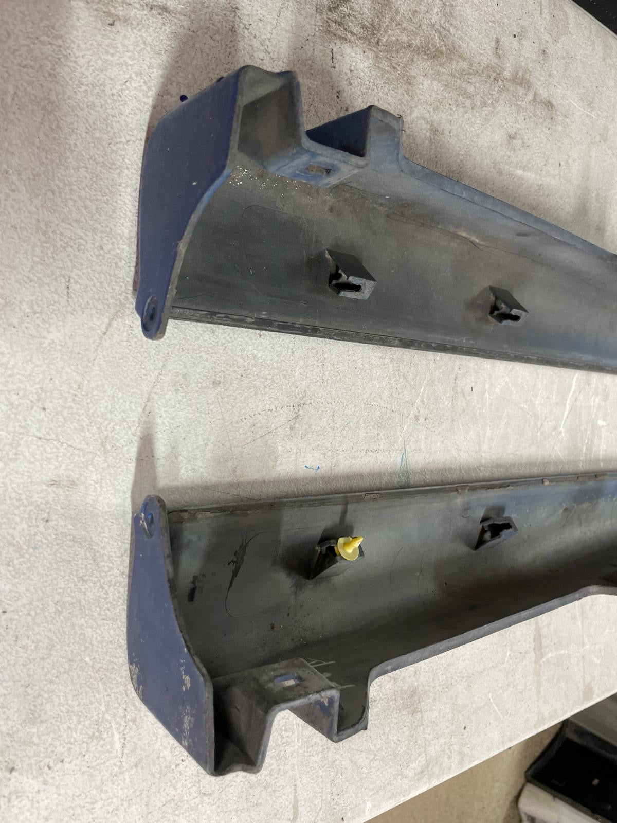 Nissan Silvia S14/200sx Side skirts with end caps. Kouki/ADM (damaged)