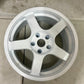 ENKEI EVO TARMAC RARE 17x8 wide WHEELS 5x114.3 +35 OEM Colour & Used Condition.
