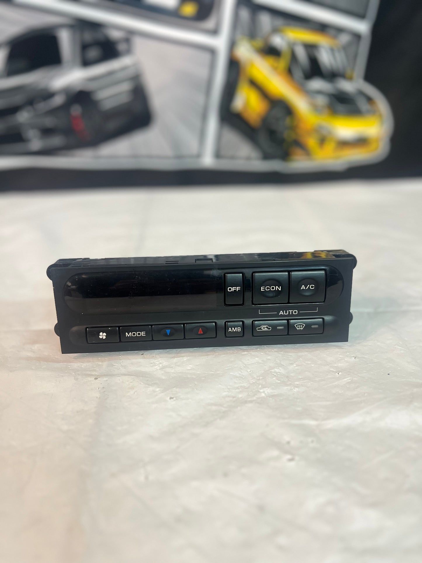 Nissan Skyline Bnr32 R32 GTR Climate Control A/C & Heater display panel display.