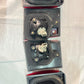 Mitsubishi Lancer Evolution 1-2-3 Tail Lights + rear reflector lights (discontinued item) sold as a set.