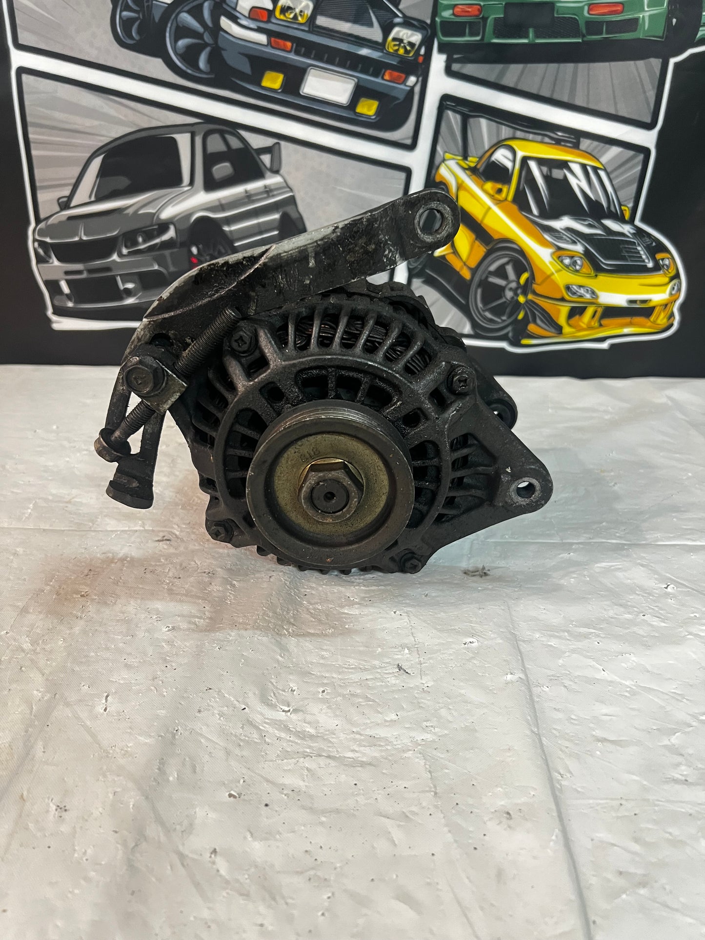 MITSUBISHI LANCER EVOLUTION 1-2-3 Genuine Alternator4G63 MD190819 A2T38391 (B)