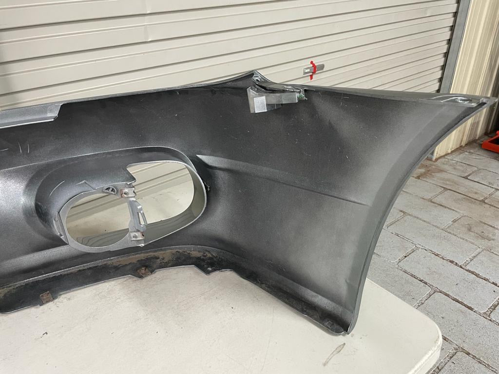 S15 Freshly painted oem bumper bar. Ready to bolt up and go. OEM PEWTER GREY. (used)
