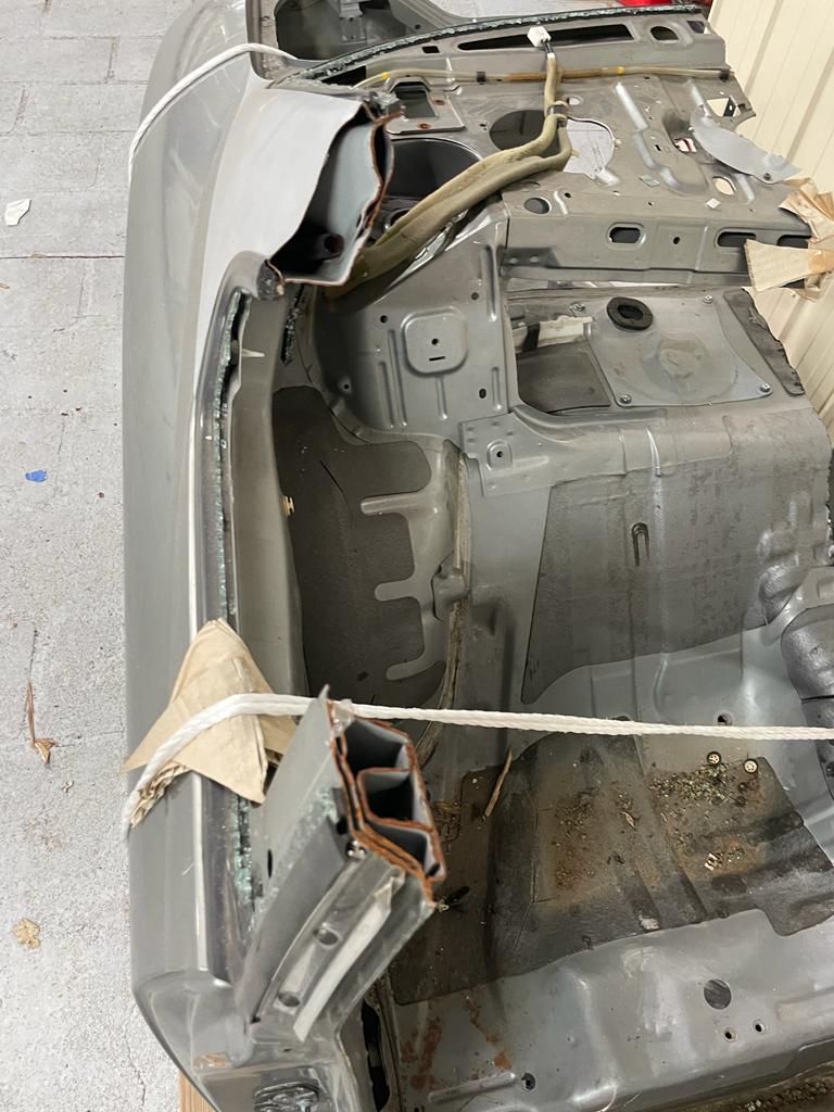 S15 quarter cut - DRIVERS SIDE Complete inner & outer skins with the rail - images show condition - sold as is (used)