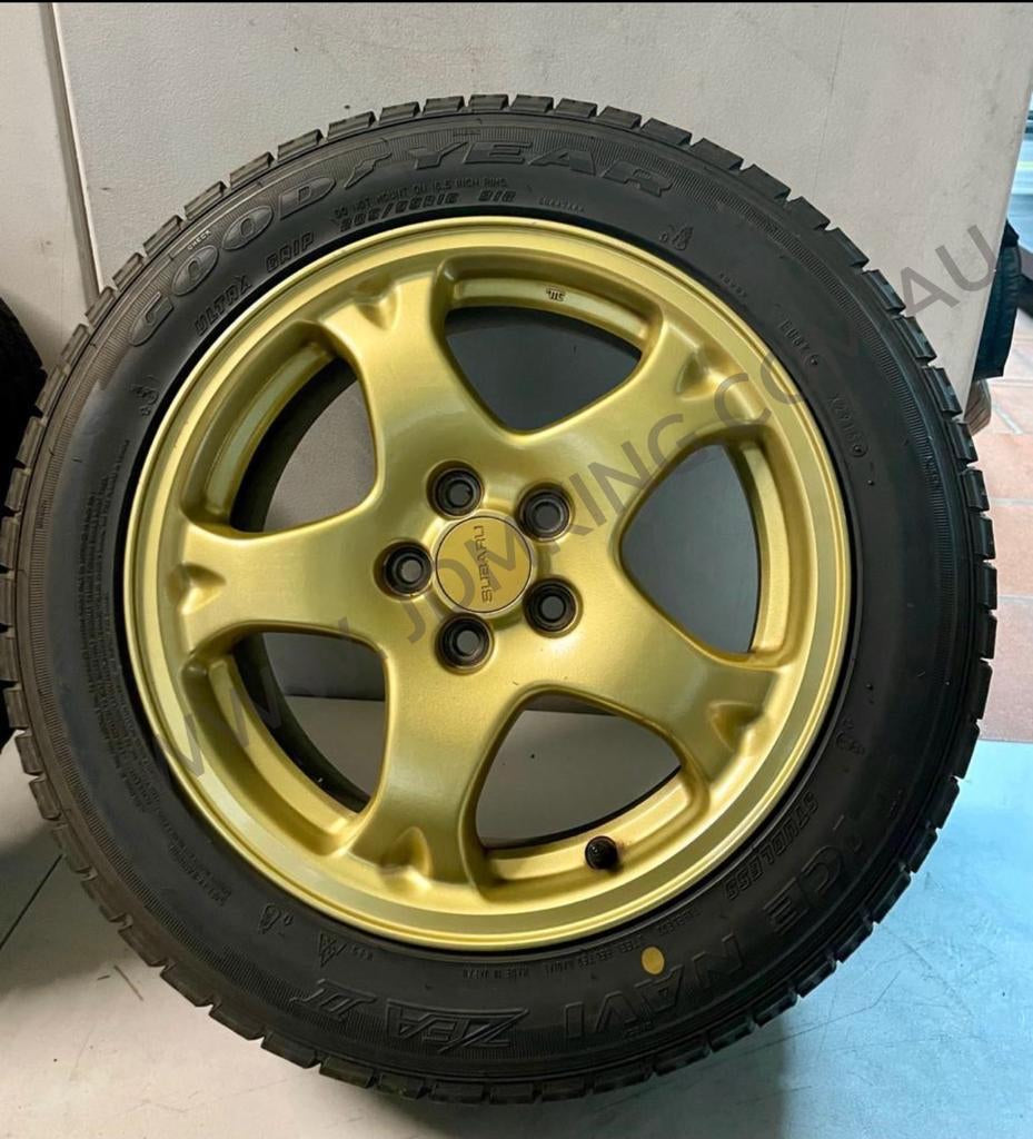 Subaru wrx Gc8 sti OEM wheels