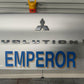 MITSUBISHI LANCER Evolution 7 boot lid - genuine used item - images show condition - sold as is.