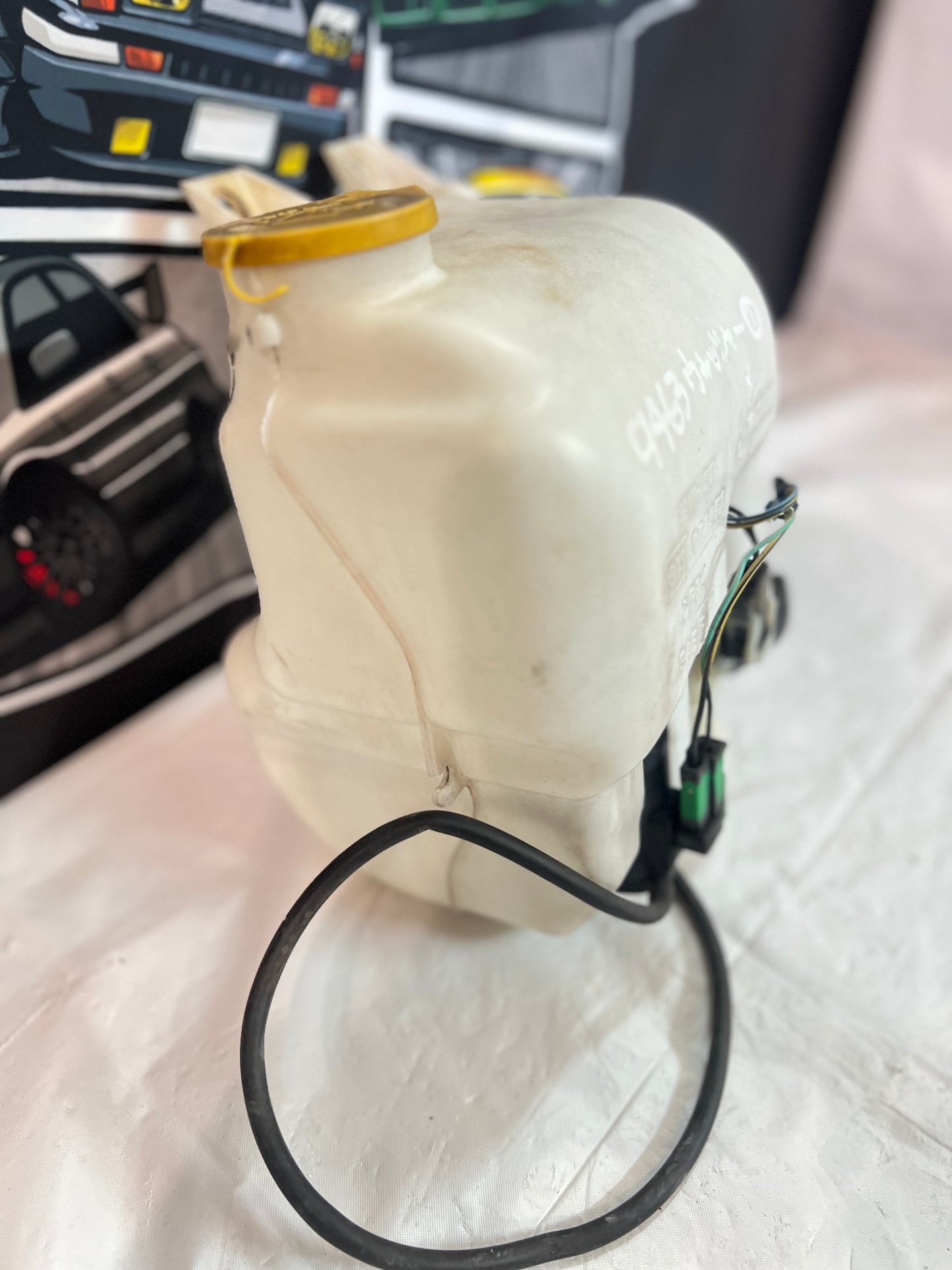 Subaru Impreza STI Gc8 Coupe     JDM twin pump washer bottle suits front & Rear wiper model. (Discontinued item)
