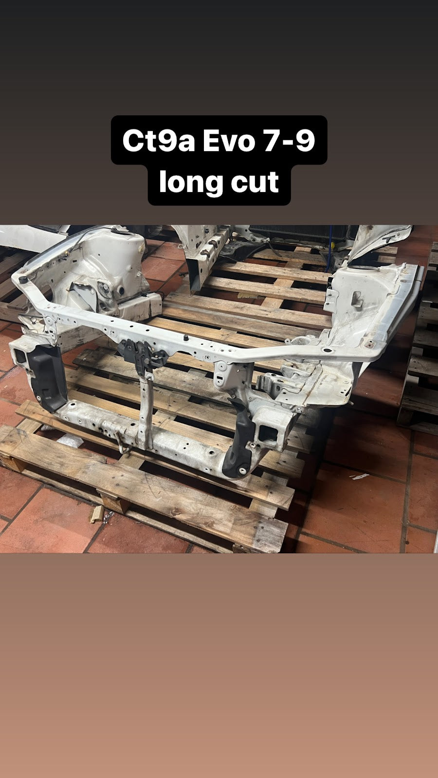 MITSUBISHI LANCER Evolution 7-8-9 front cut (bare) (used)
