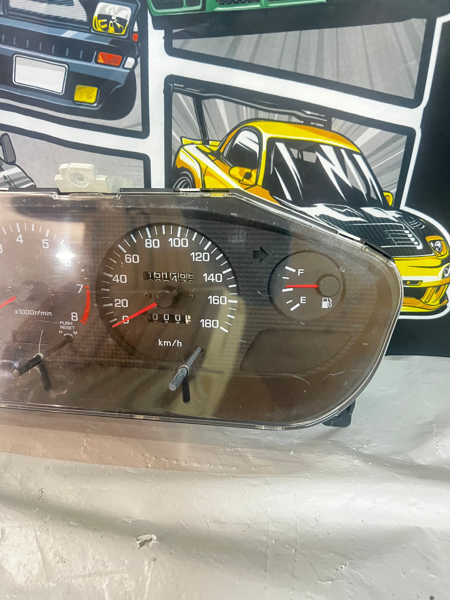 Nissan Silvia S14 200sx JDM INSTRUMENT CLUSTER 151,468km Kouki series 2.