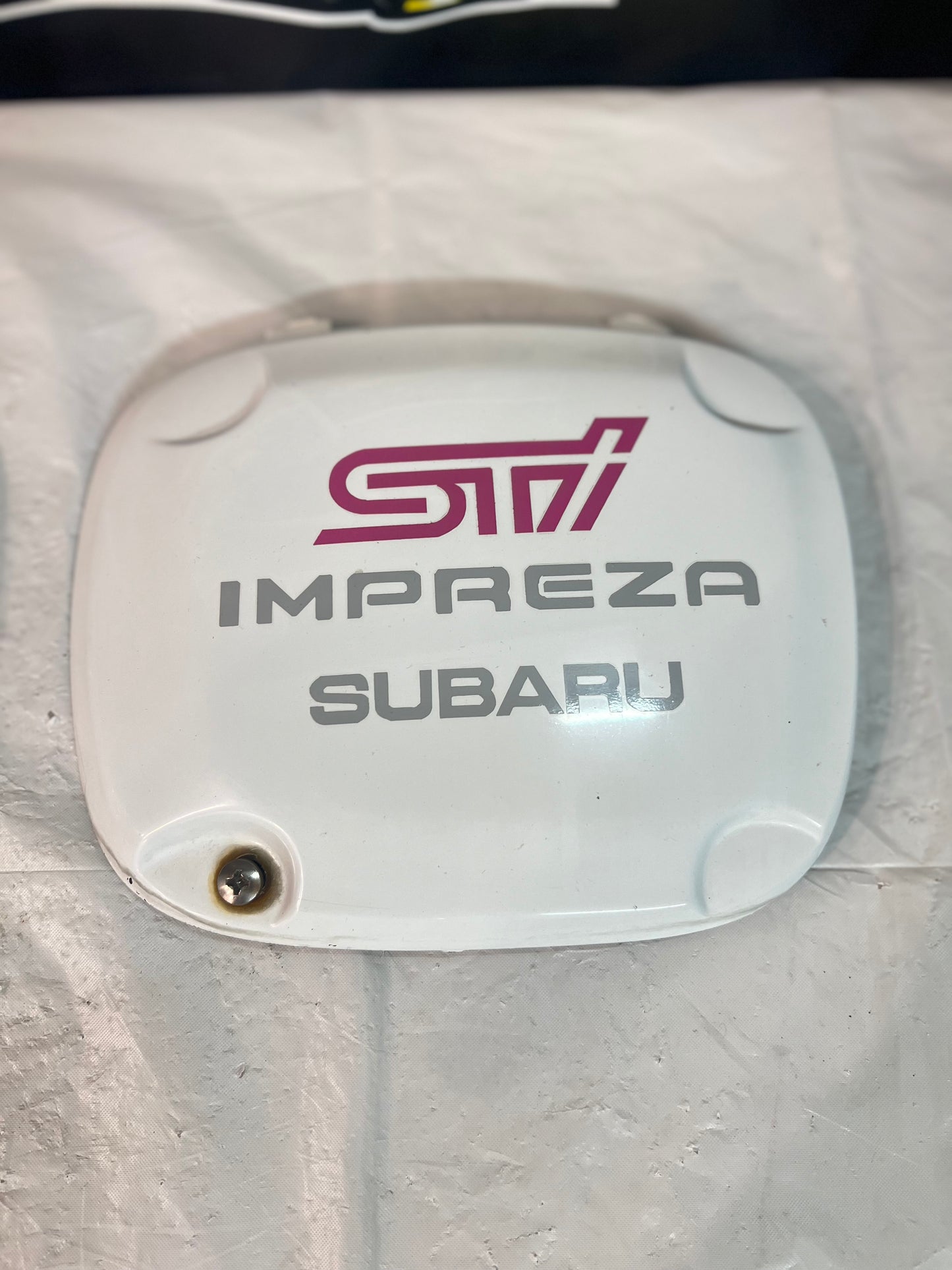 Subaru WRX Sti Bugeye 01-02 Version 7 fog light covers genuine    LH & RH (used)