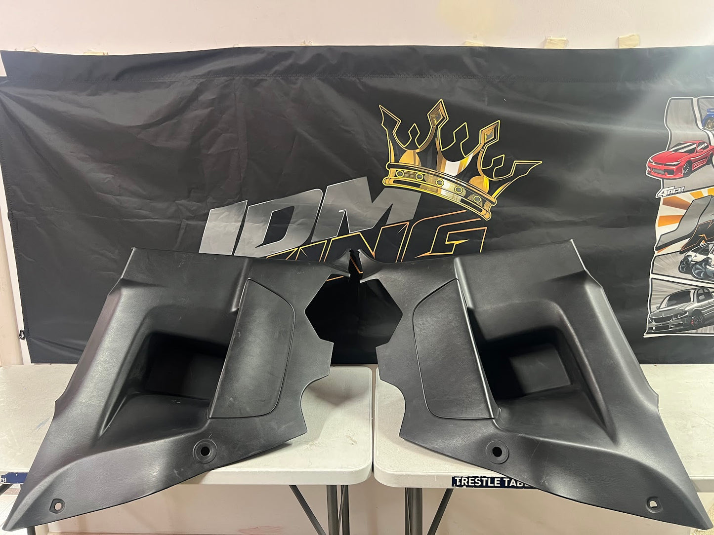 S15 rear quarter interior trims (used)