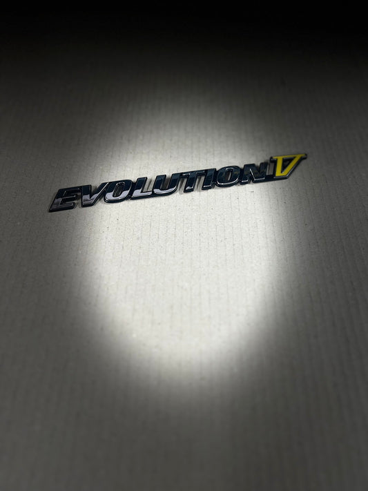 MITSUBISHI LANCER Evolution 5 boot badge