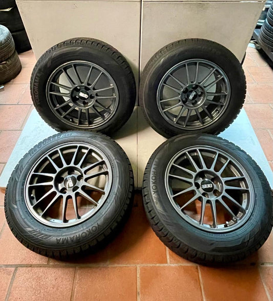 MITSUBISHI LANCER Evolution 8MR Genuine BBS WHEELS in oem colour (unpainted) Set of 4.