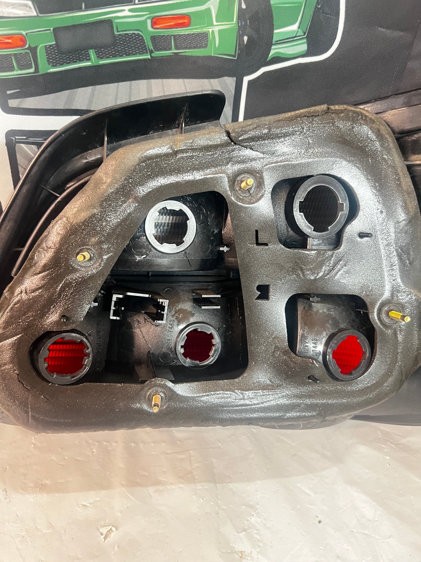 Subaru Impreza WRX STI BUGEYE 2002 JDM STi GDA Tail Lights (LH&RH) Pair.