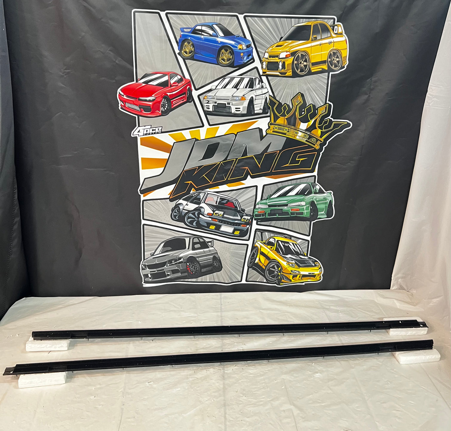 SUBARU WRX IMPREZA GC8 COUPE INNER DOOR WEATHER STRIPS PAIR (LH&RH) BRAND NEW DISCONTINUED.