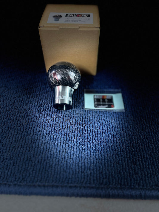 Ralliart Genuine Carbon shift knob 6MT