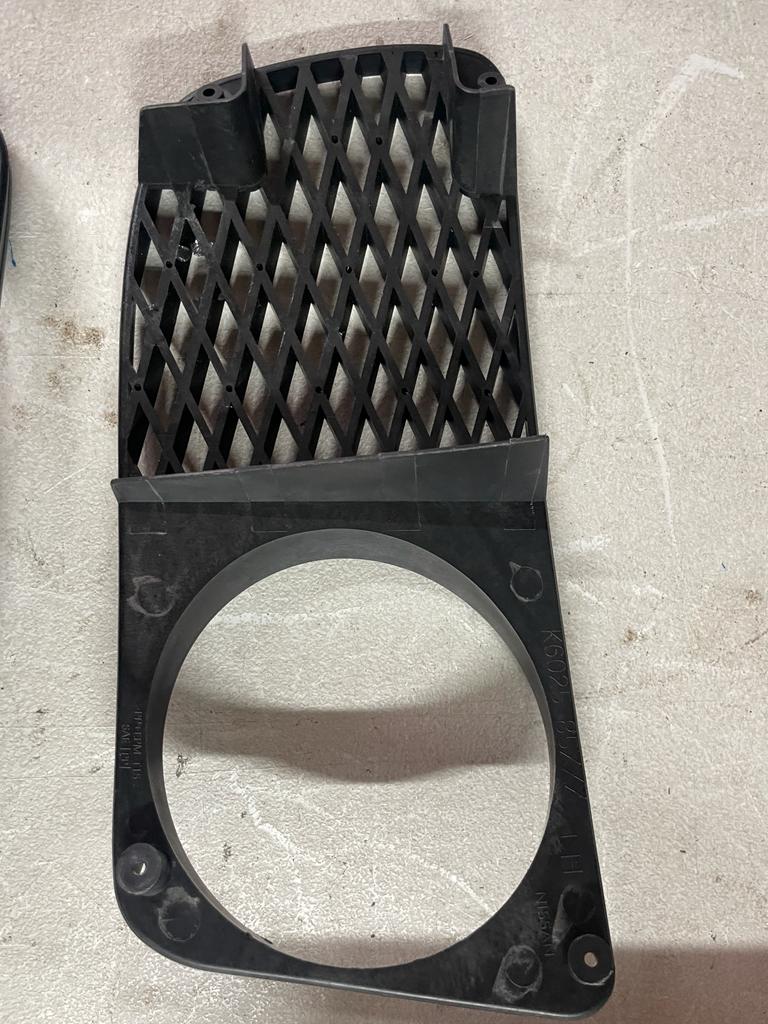 Aero bar fog light covers (Replica plastic)