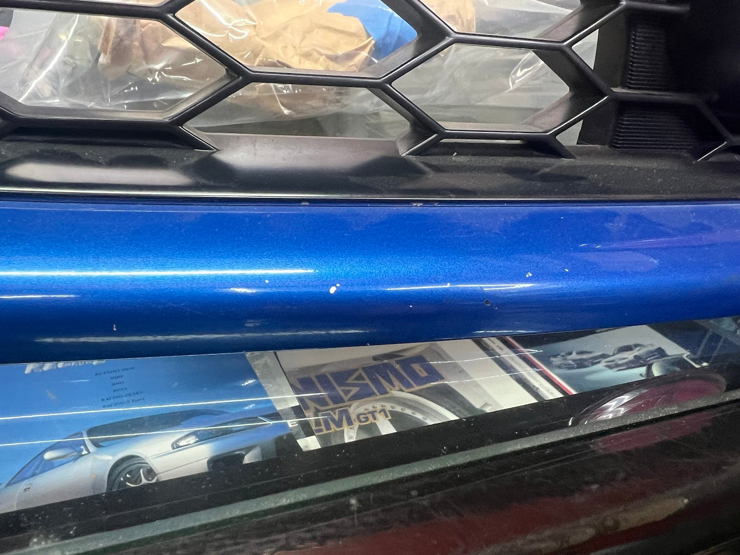 Gc8 WRX/STI Honey Comb Version 5/6 Grill. (Suits Facelift models) (used)