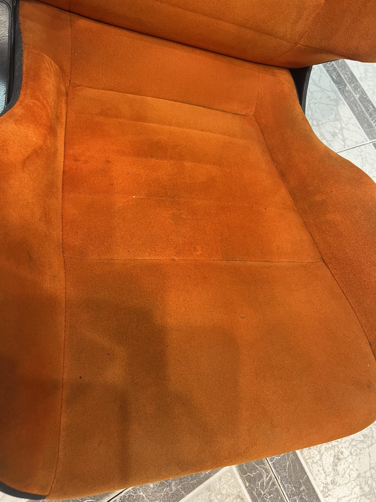 Nissan Silvia S15 Option B RARE (ORANGE) seats with rails (PAIR) suits S15/S14 Models SOLD AS IS. (used)