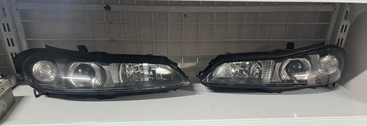 S15 Halogen Headlights (pair) -genuine oem- used condition - images show condition
