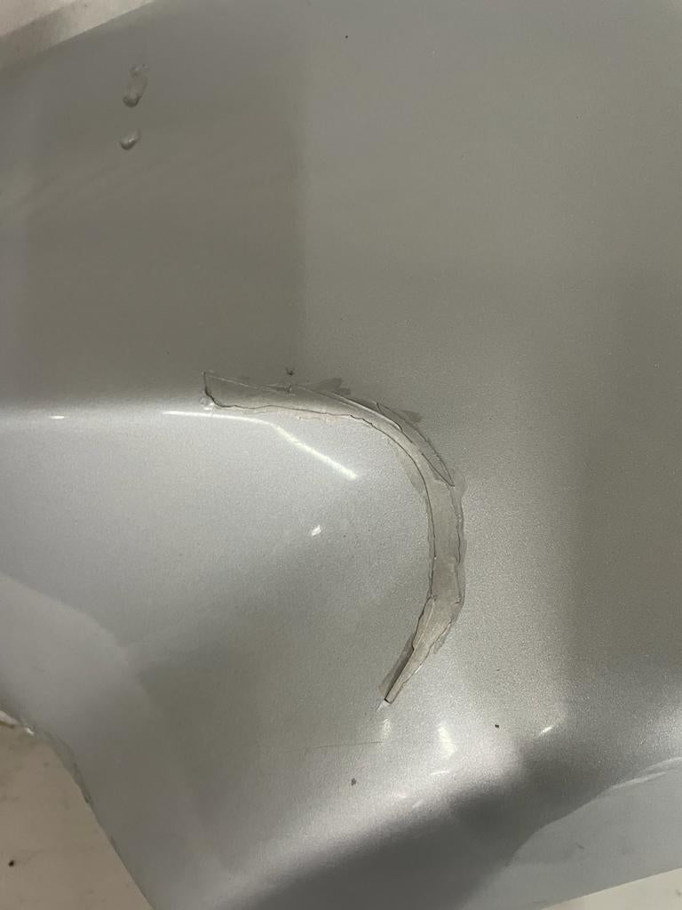 CP9A Evolution 5/6/6.5 Left side Fender Genuine item - Silver colour - used good condition - images show condition