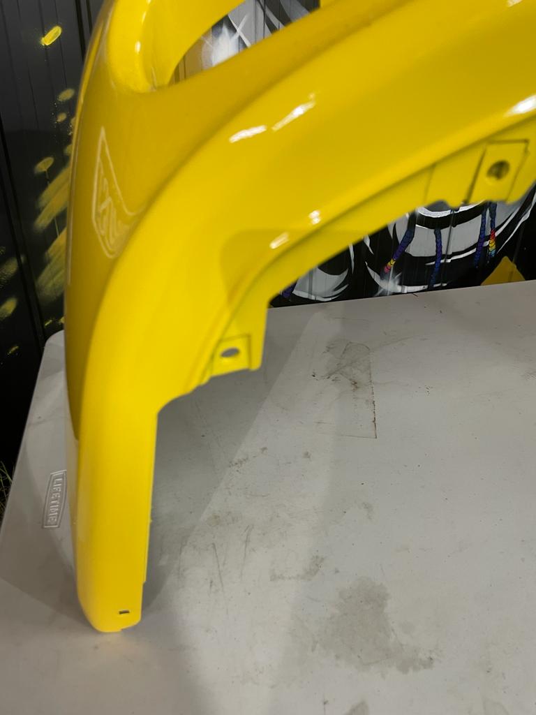 S15 Freshly painted oem bumper bar. Ready to bolt up and go. OEM YELLOW. (used)