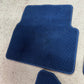 BLUE STI HAWKEYE Floor Mats (complete set) also suits 05/06 Wrx or Sti (used)