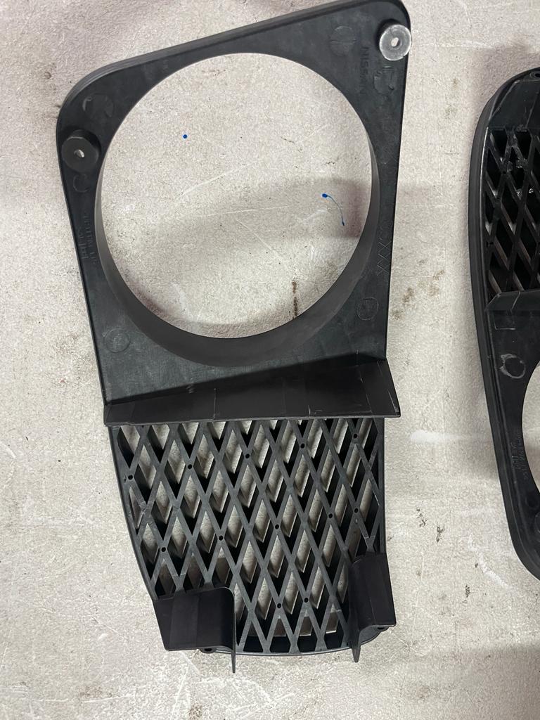 Aero bar fog light covers (Replica plastic)