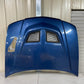 Mitsubishi Lancer Evolution 5/6/6.5 TME CP9A Genuine Bonnet - blue colour - used condition.