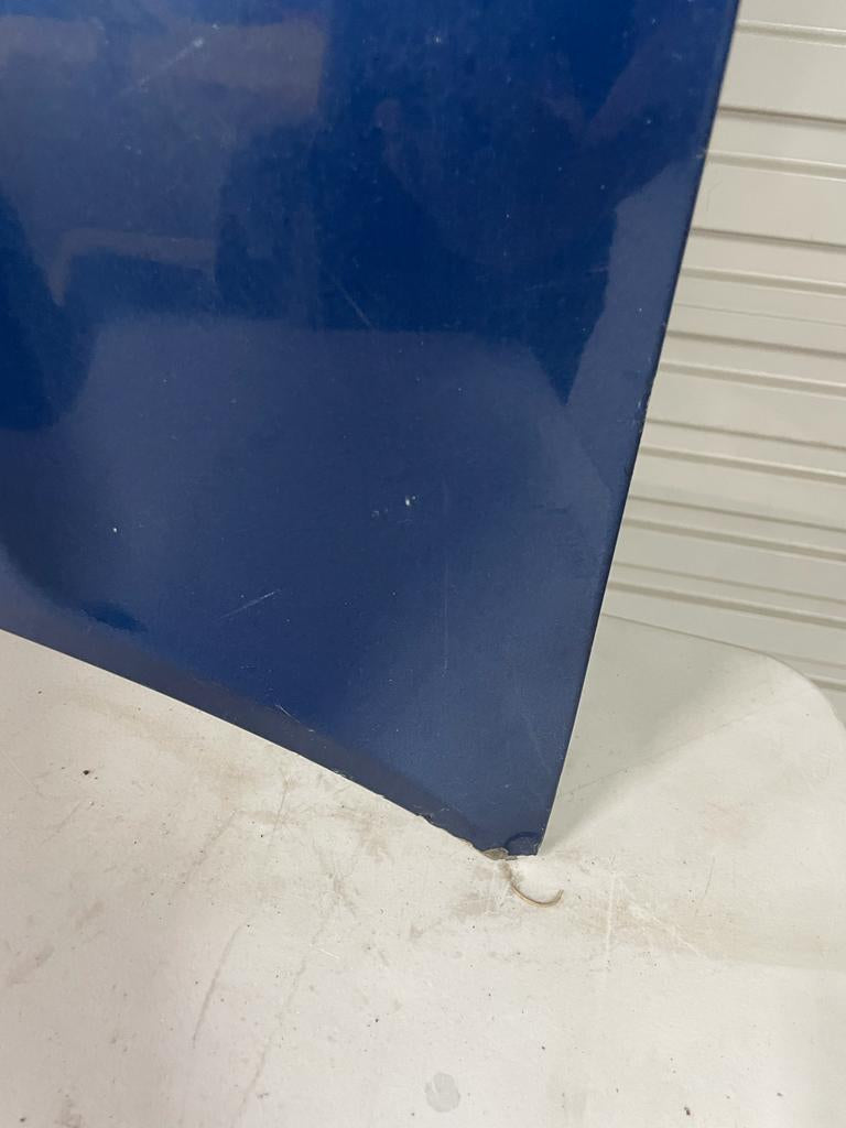 Mitsubishi Lancer Evolution 5/6/6.5 TME CP9A Genuine Bonnet - blue colour - used condition.